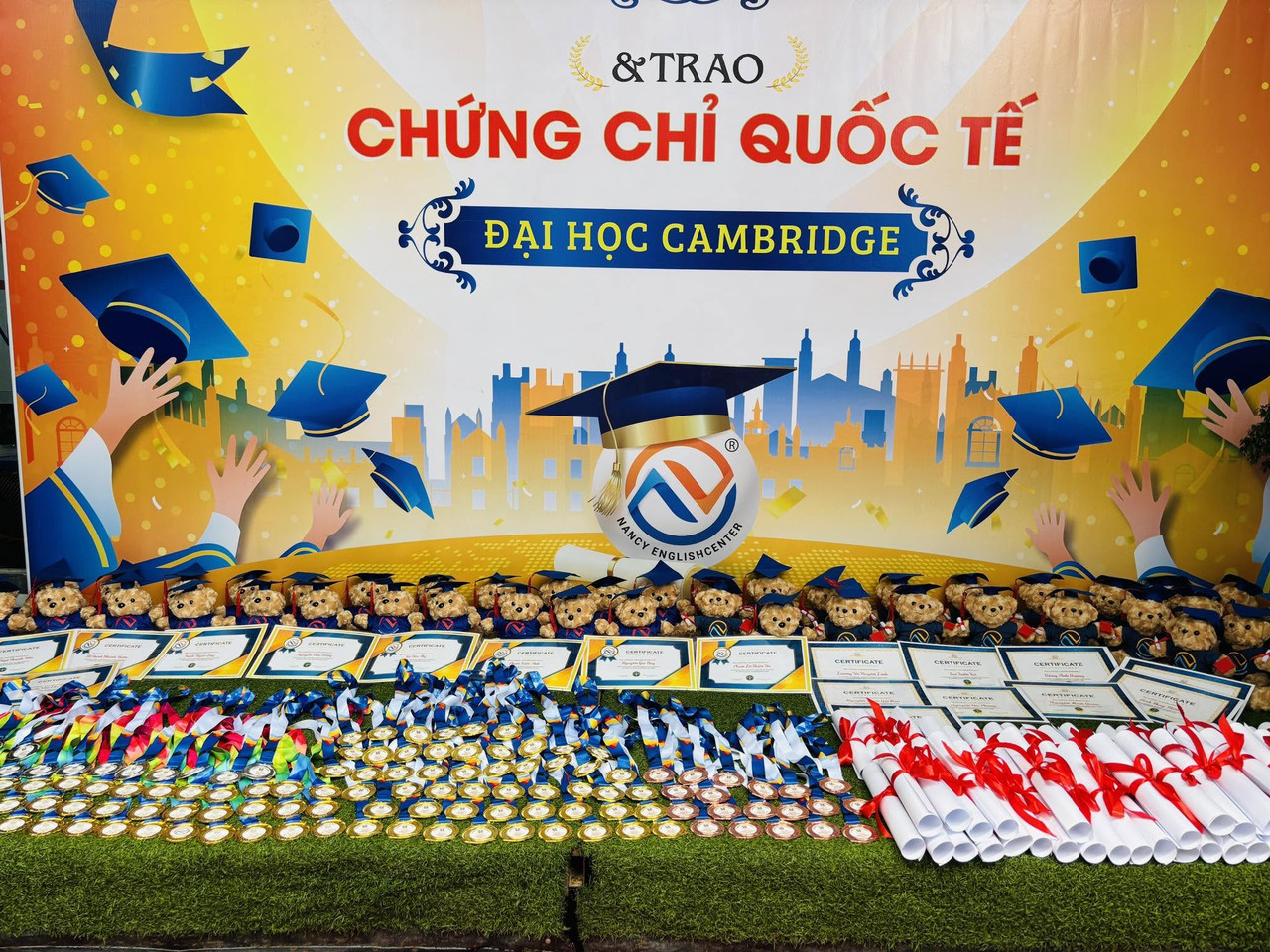 Học viên nhỏ tuổi trong lớp Happy Kids